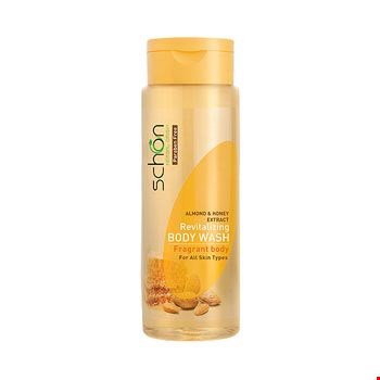 شامپو بدن بادام و عسل شون 420میل|Schon Almond and Honey Body Wash 420ml
