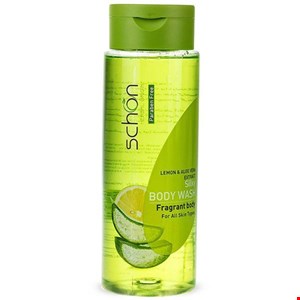 شامپو بدن لیمو و آلوئه ورا شون 420 میل|Schon Lemon and AloeVera Body Wash 420ml