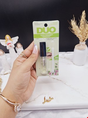 چسب مژه بی رنگ قلمی کارتن سبز برند DUO