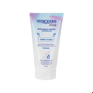 ژل بهداشتی مرطوب کننده بانوان هیدرودرم سری Lady مدل HYDRA FEMME حجم 150 میلی لیتر