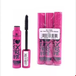    ریمل اسنس صورتی اورجینال مدل I love extreme crazy volume mascara بلند کننده مژه